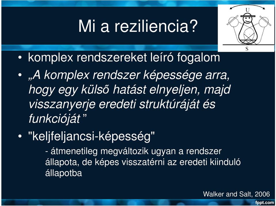 külső hatást elnyeljen, majd visszanyerje eredeti struktúráját és funkcióját