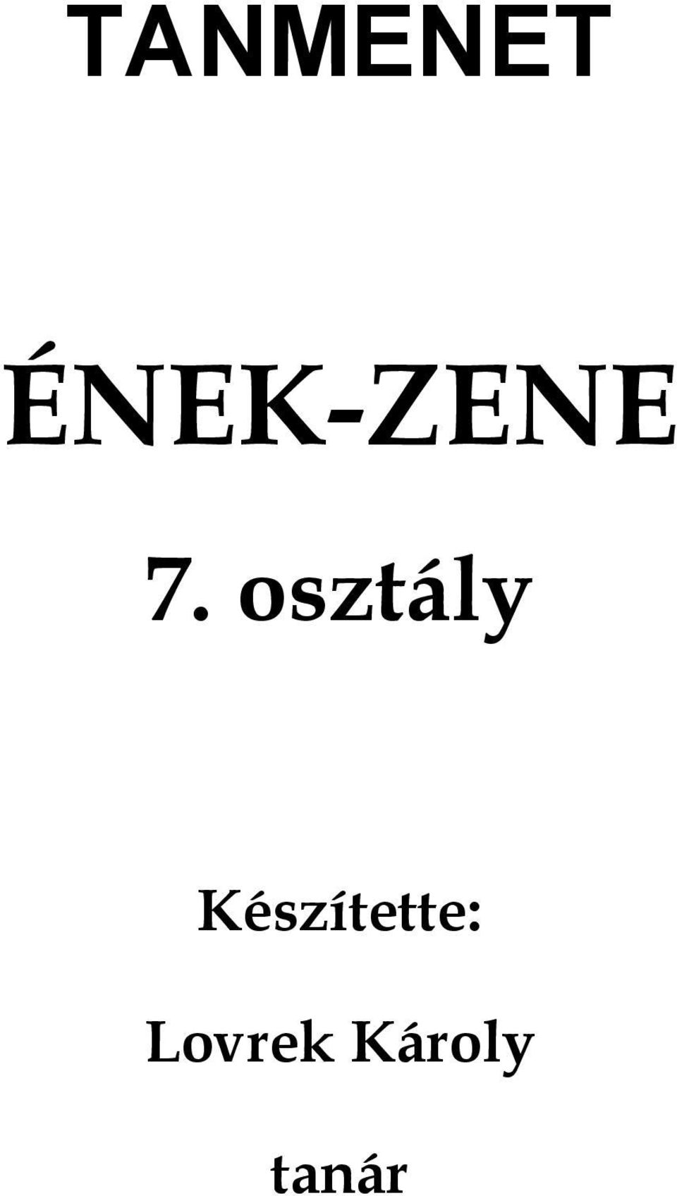 osztály