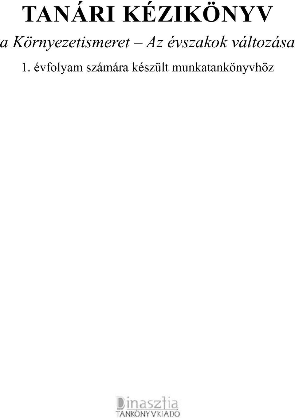 évszakok változása 1.
