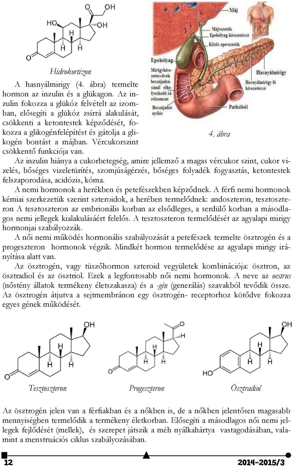 Vércukorszint 4. ábra csökkentő funkciója van.