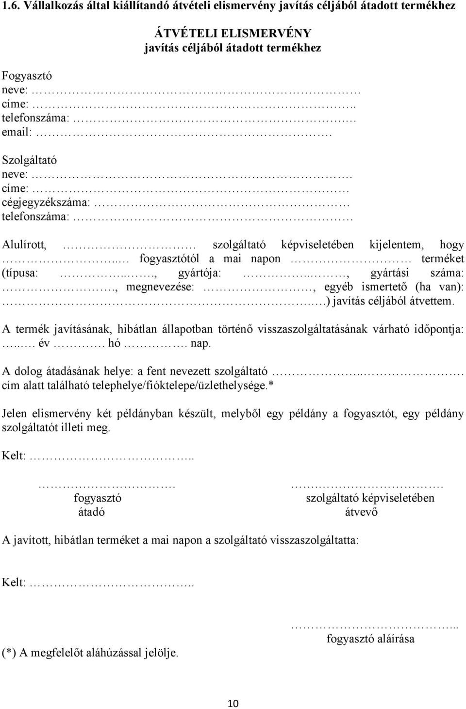 Mintalevelek Formanyomtatvanyok Szerzodestipusok Pdf Ingyenes Letoltes