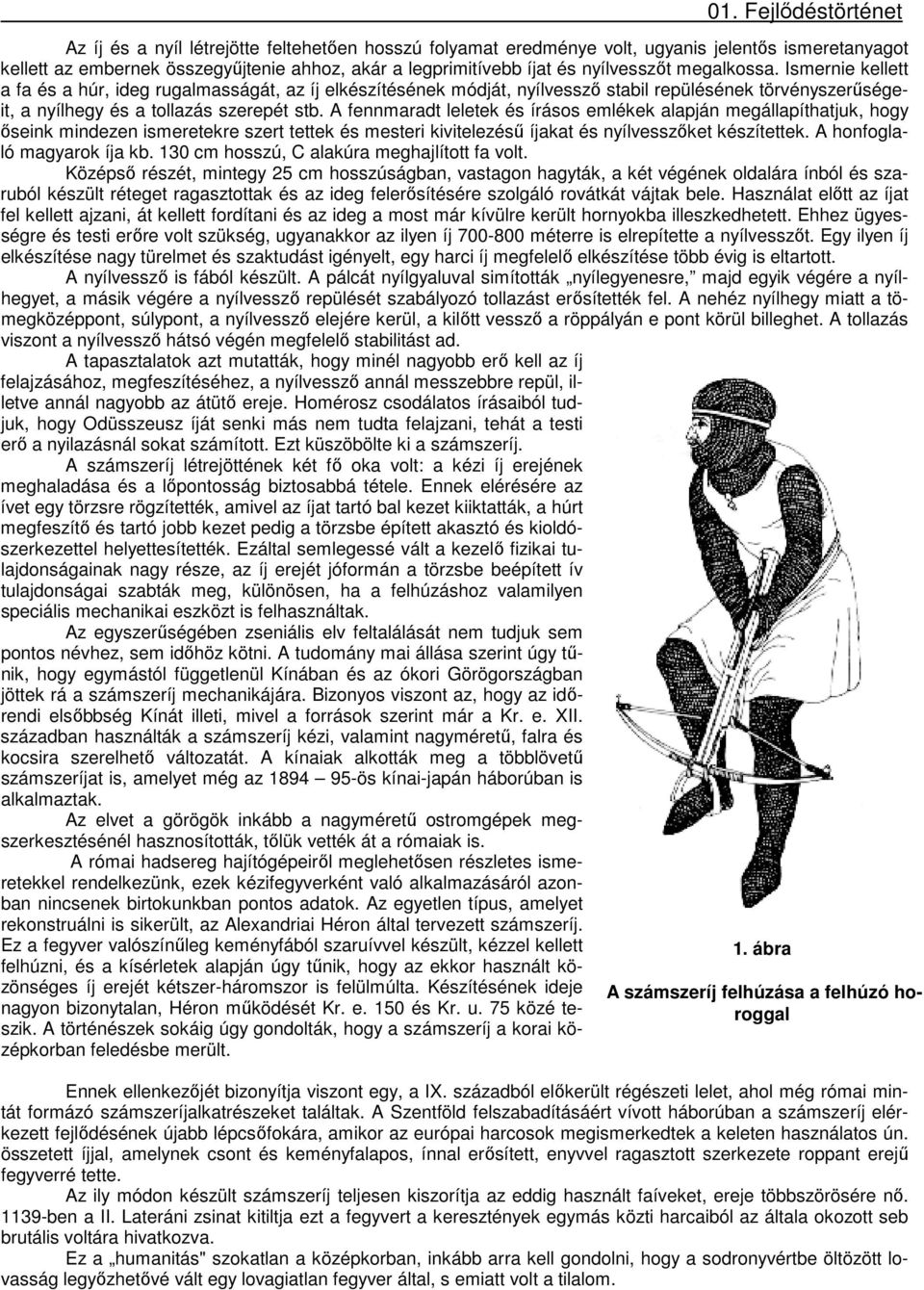 A fennmaradt leletek és írásos emlékek alapján megállapíthatjuk, hogy őseink mindezen ismeretekre szert tettek és mesteri kivitelezésű íjakat és nyílvesszőket készítettek.