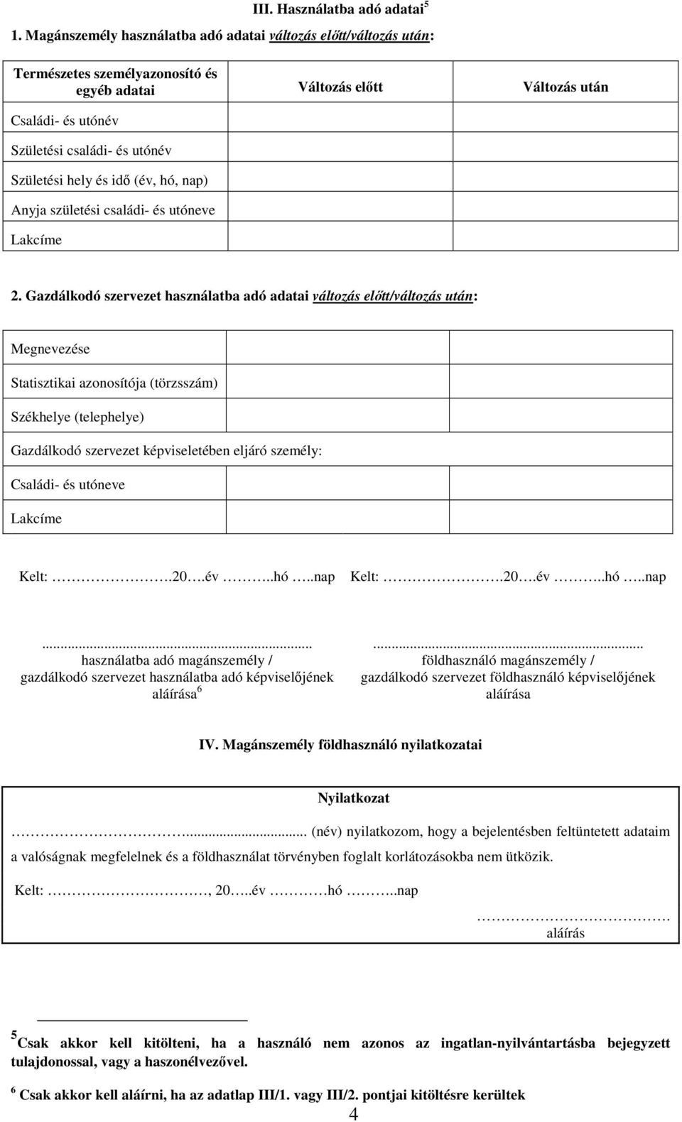 születési családi- és utóneve 2.