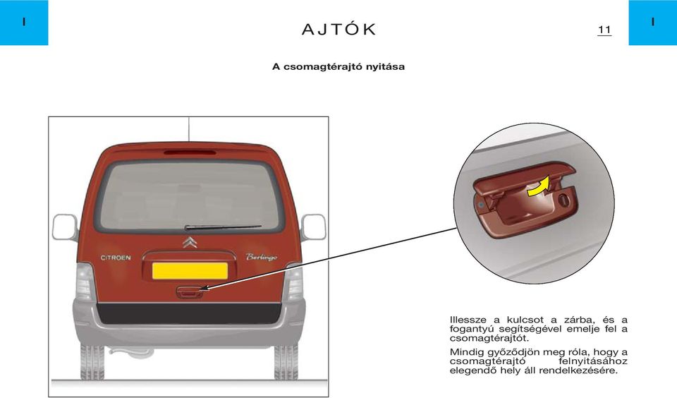 CITROËN BERLINGO KEZELÉSI ÚTMUTATÓ - PDF Ingyenes letöltés