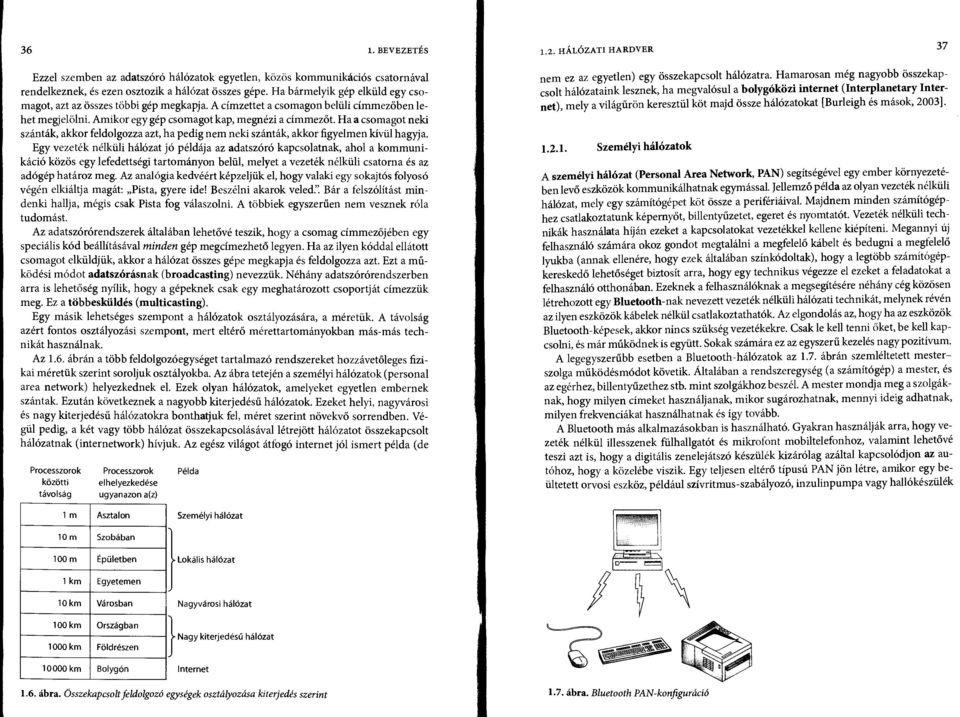 Ha a csomagot neki szánták, akkor feldolgozza azt, ha pedig nem neki szánták, akkor figyelmen kívül hagyja.