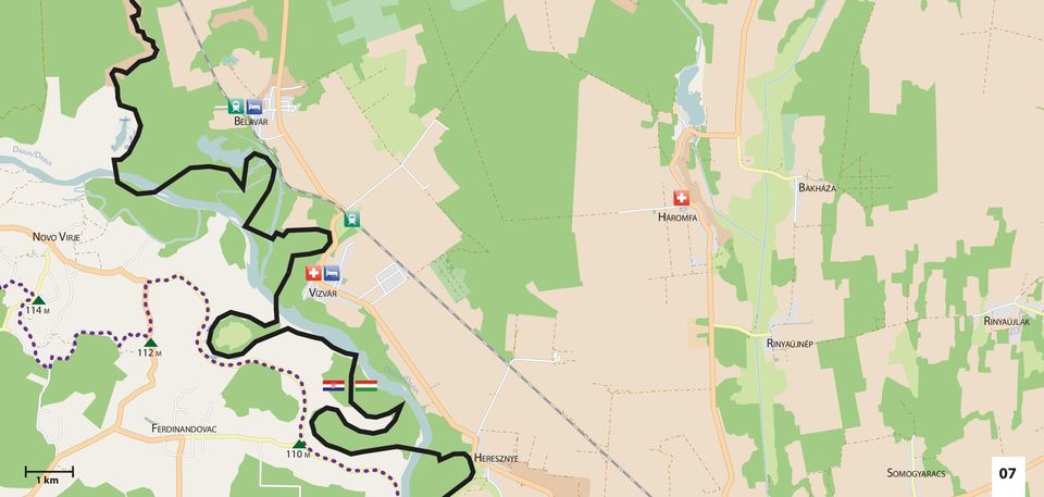 112 M RINYAÚJNÉP DRAVA/DRÁVA