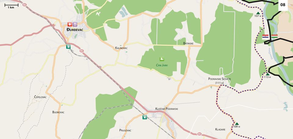 PODRAVSKE SESVETE (111 M) 113 M