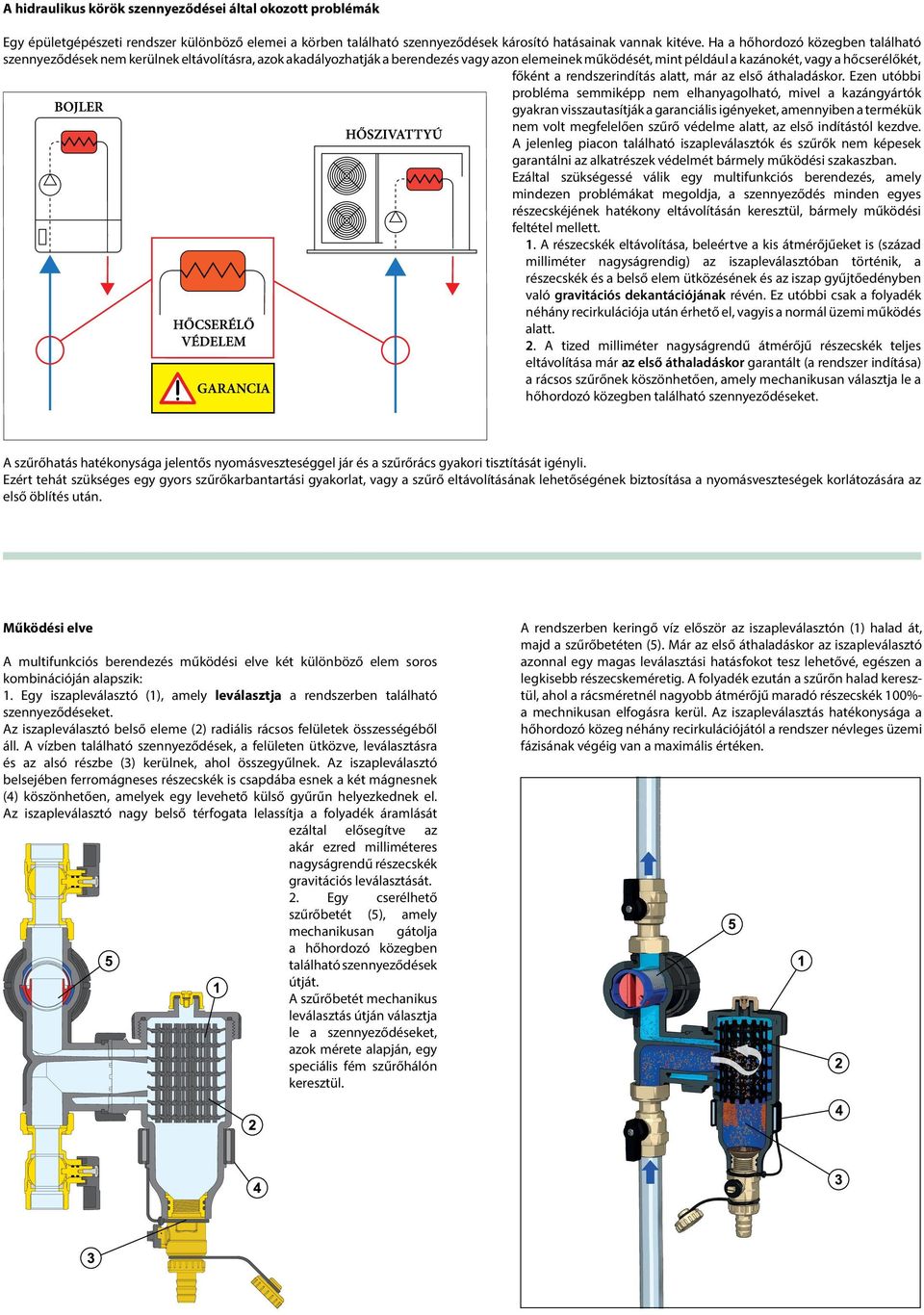 Mágneses iszapleválasztó és szűrő - kompozit kivitelben - PDF Ingyenes  letöltés
