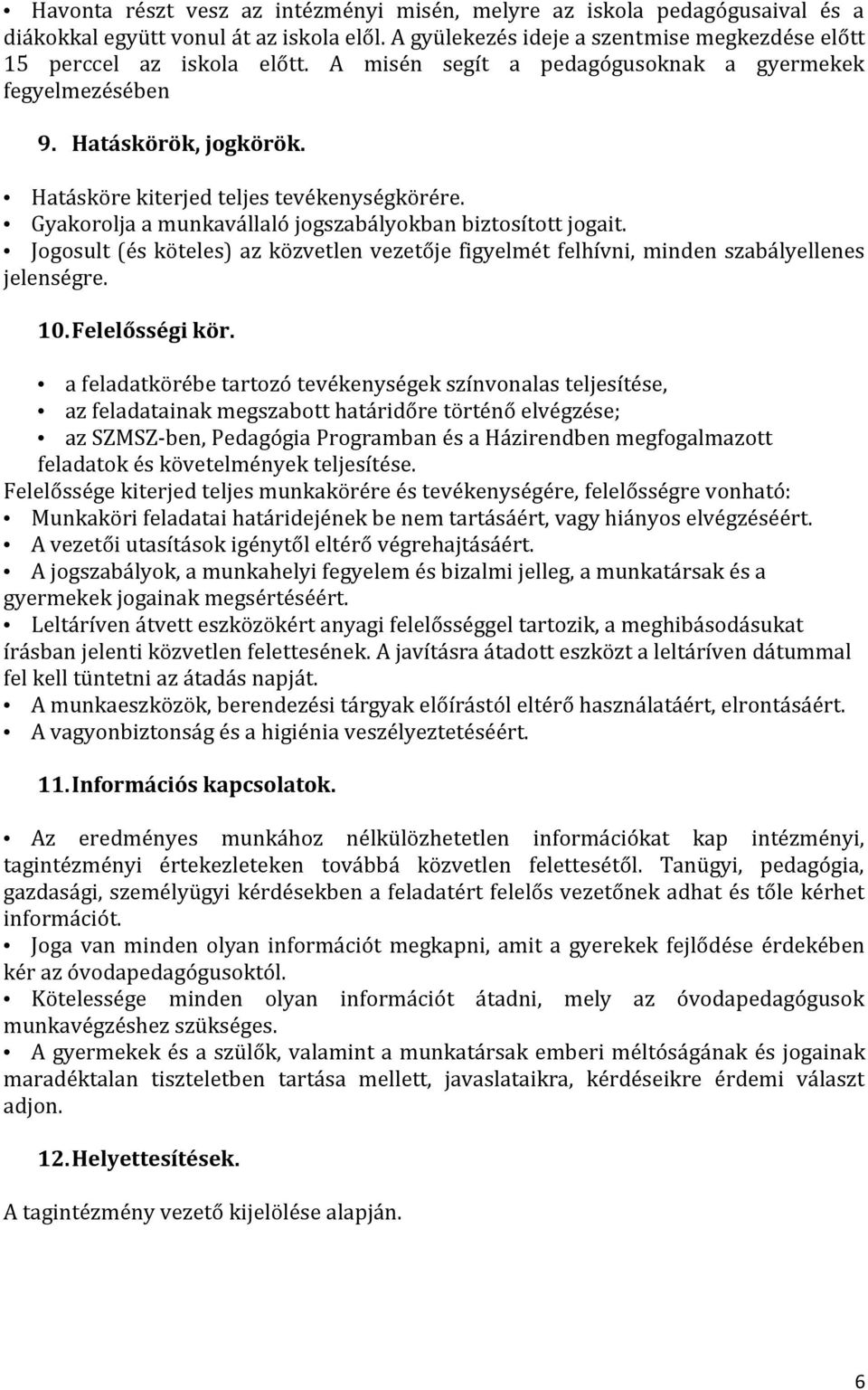 MUNKAKÖRI LEÍRÁSMINTÁK - PDF Ingyenes letöltés