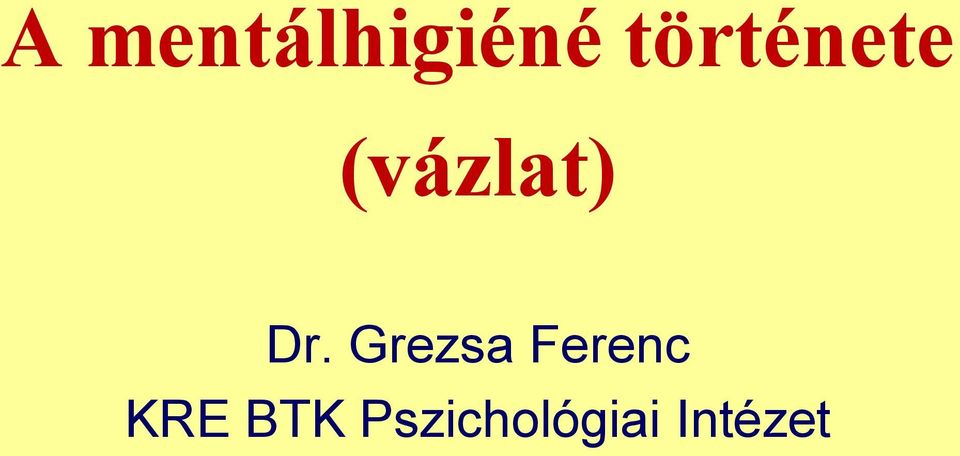 Dr. Grezsa Ferenc
