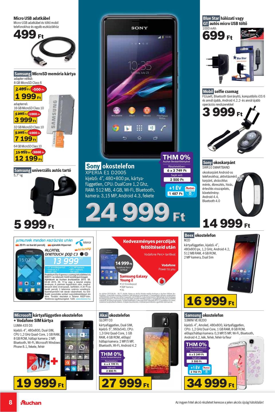 kompatibilis ios 6 és annál újabb, Android 4.2.