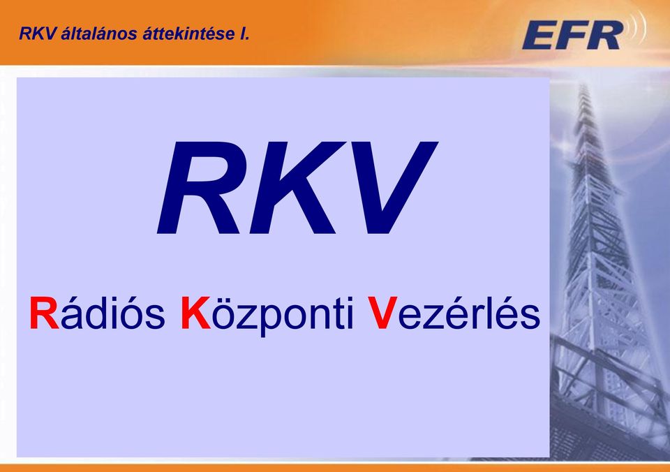 RKV Rádiós