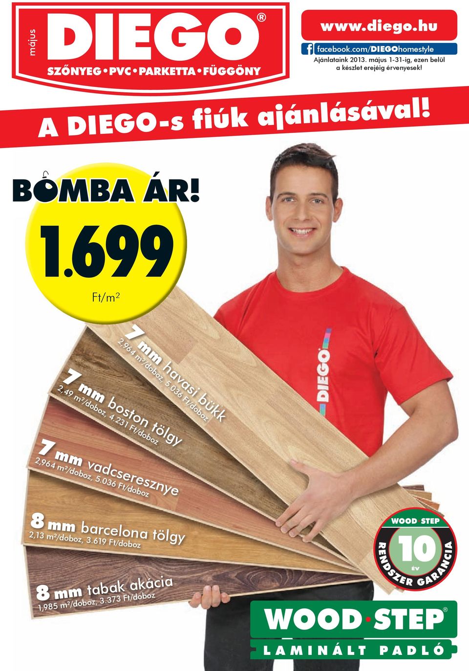 Standard Plus Click Ft/m² 7 mm laminált padló ausztrál cseresznye, 2,467  m²/doboz, Ft/doboz - PDF Free Download