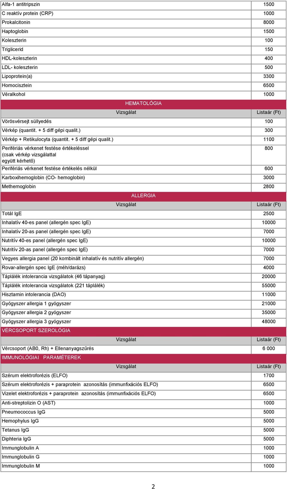 ) 300 Vérkép + Retikulocyta (quantit. + 5 diff gépi qualit.