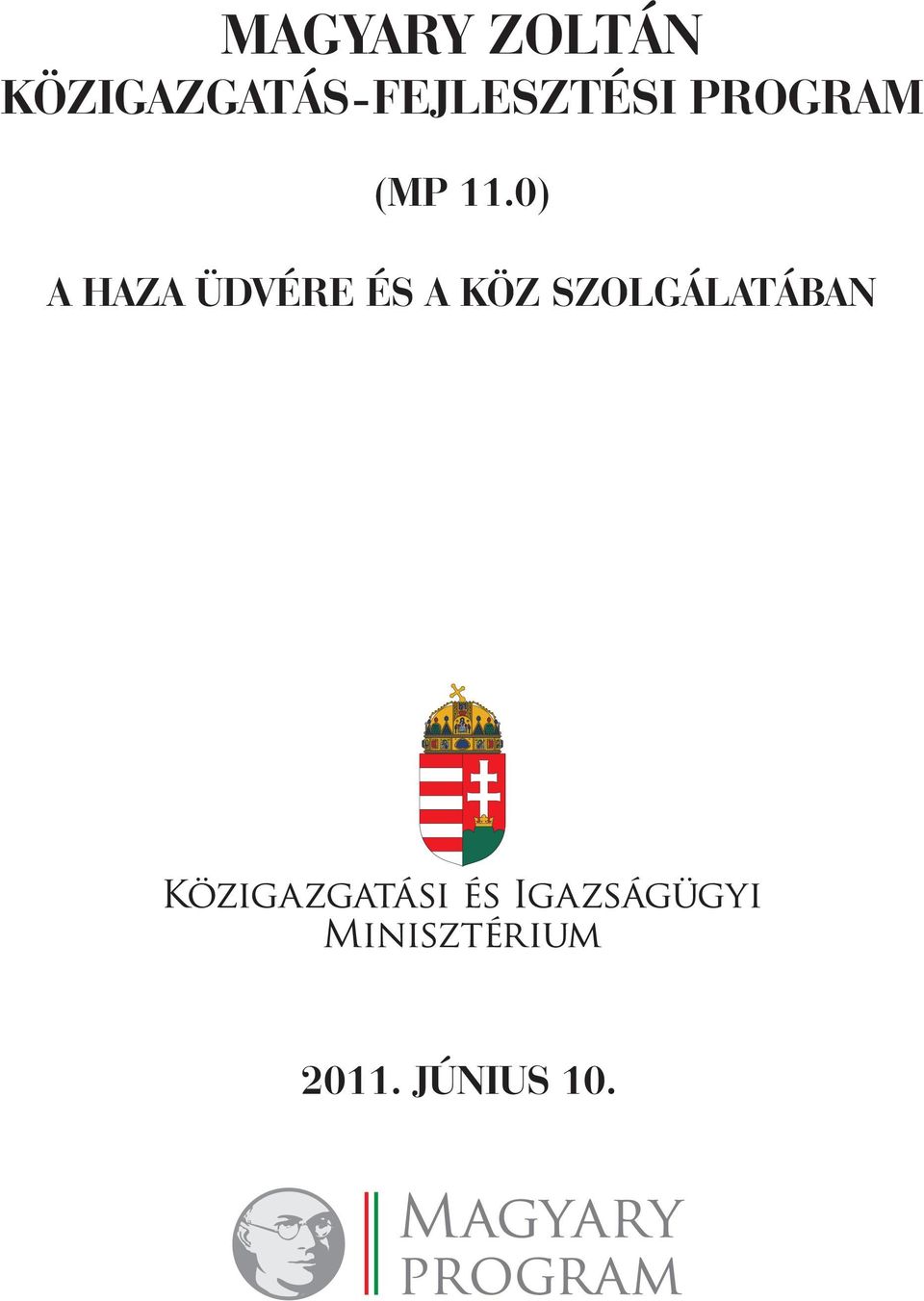 PROGRAM (MP 11.