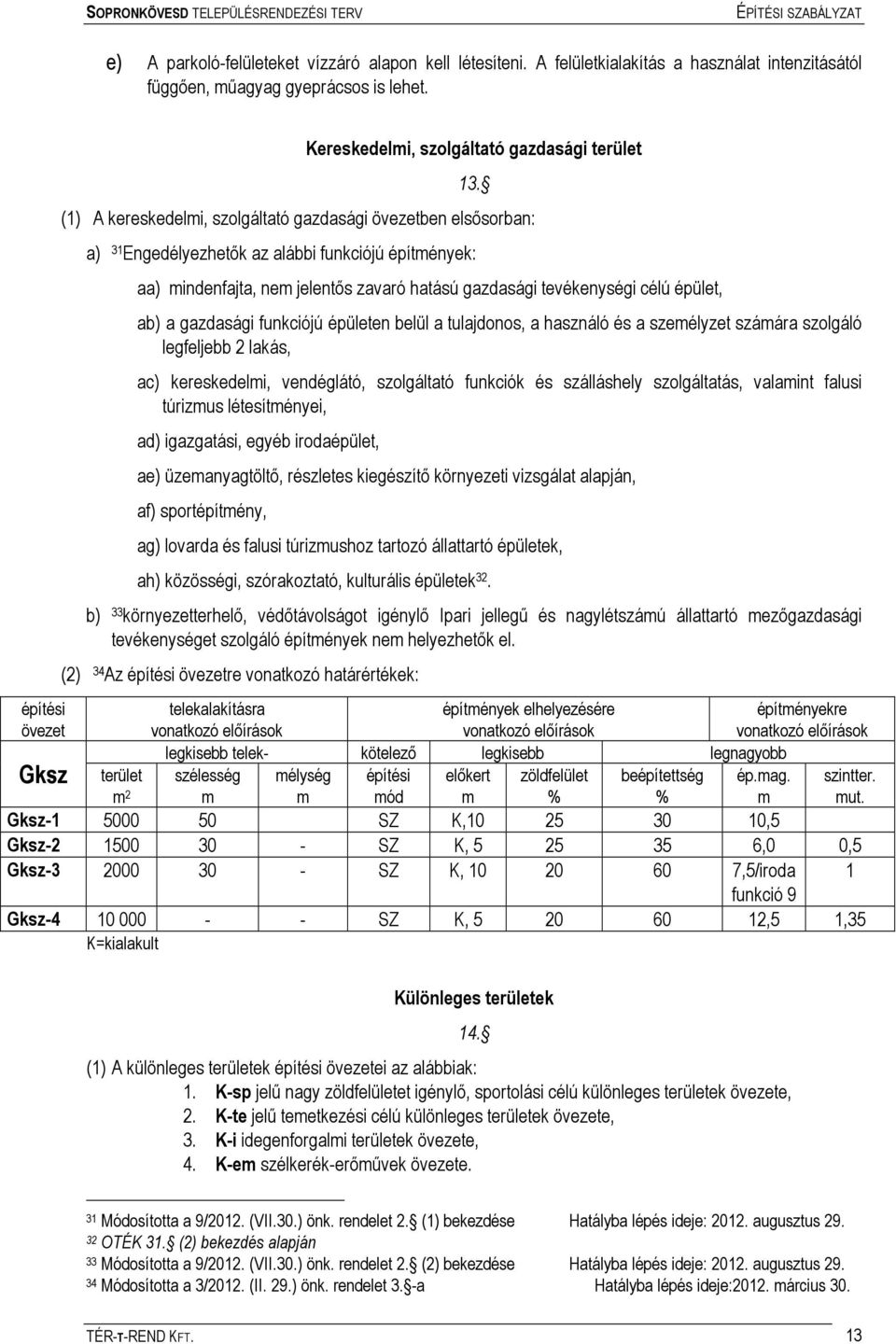 ab) a gazdasági funkciójú épületen belül a tulajdonos, a használó és a személyzet számára szolgáló legfeljebb 2 lakás, ac) kereskedelmi, vendéglátó, szolgáltató funkciók és szálláshely szolgáltatás,