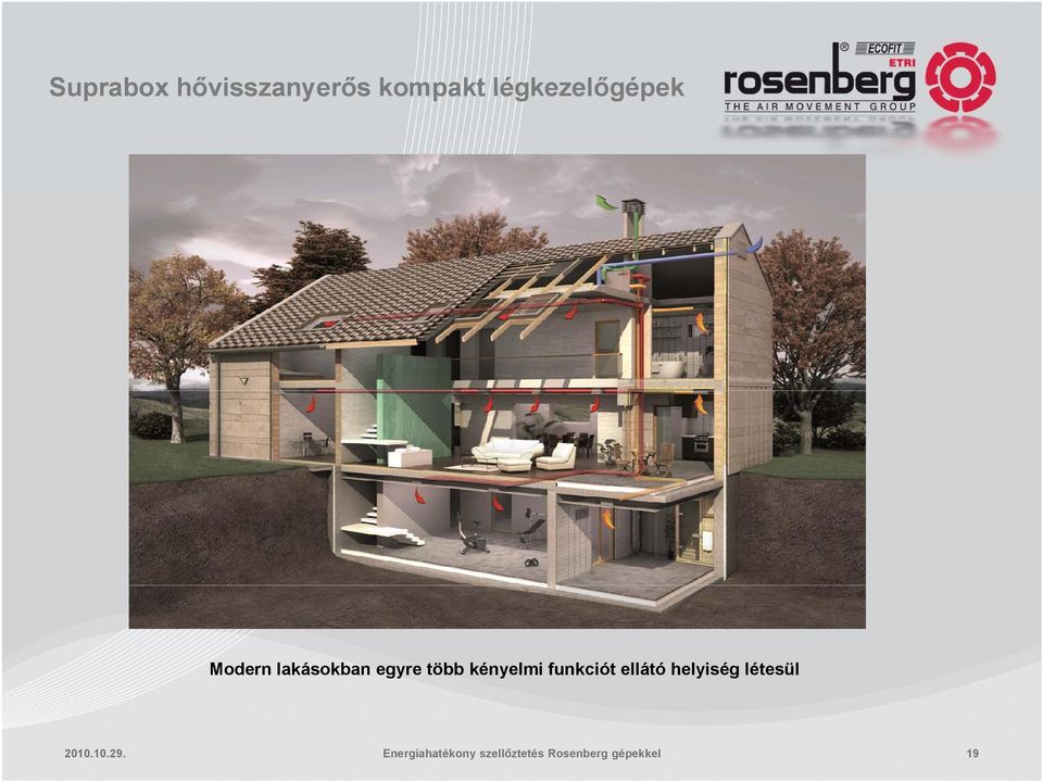 Modern lakásokban egyre több
