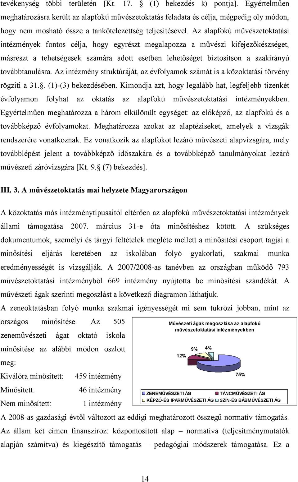 Az alapfokú művészetoktatási intézmények fontos célja, hogy egyrészt megalapozza a művészi kifejezőkészséget, másrészt a tehetségesek számára adott esetben lehetőséget biztosítson a szakirányú