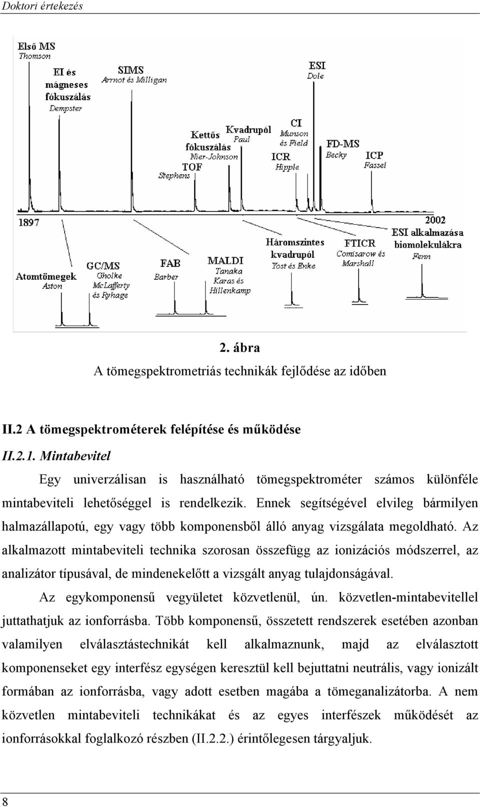 Ennek segítségével elvileg bármilyen halmazállapotú, egy vagy több komponensből álló anyag vizsgálata megoldható.