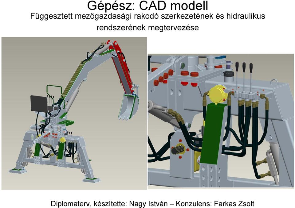 hidraulikus rendszerének megtervezése