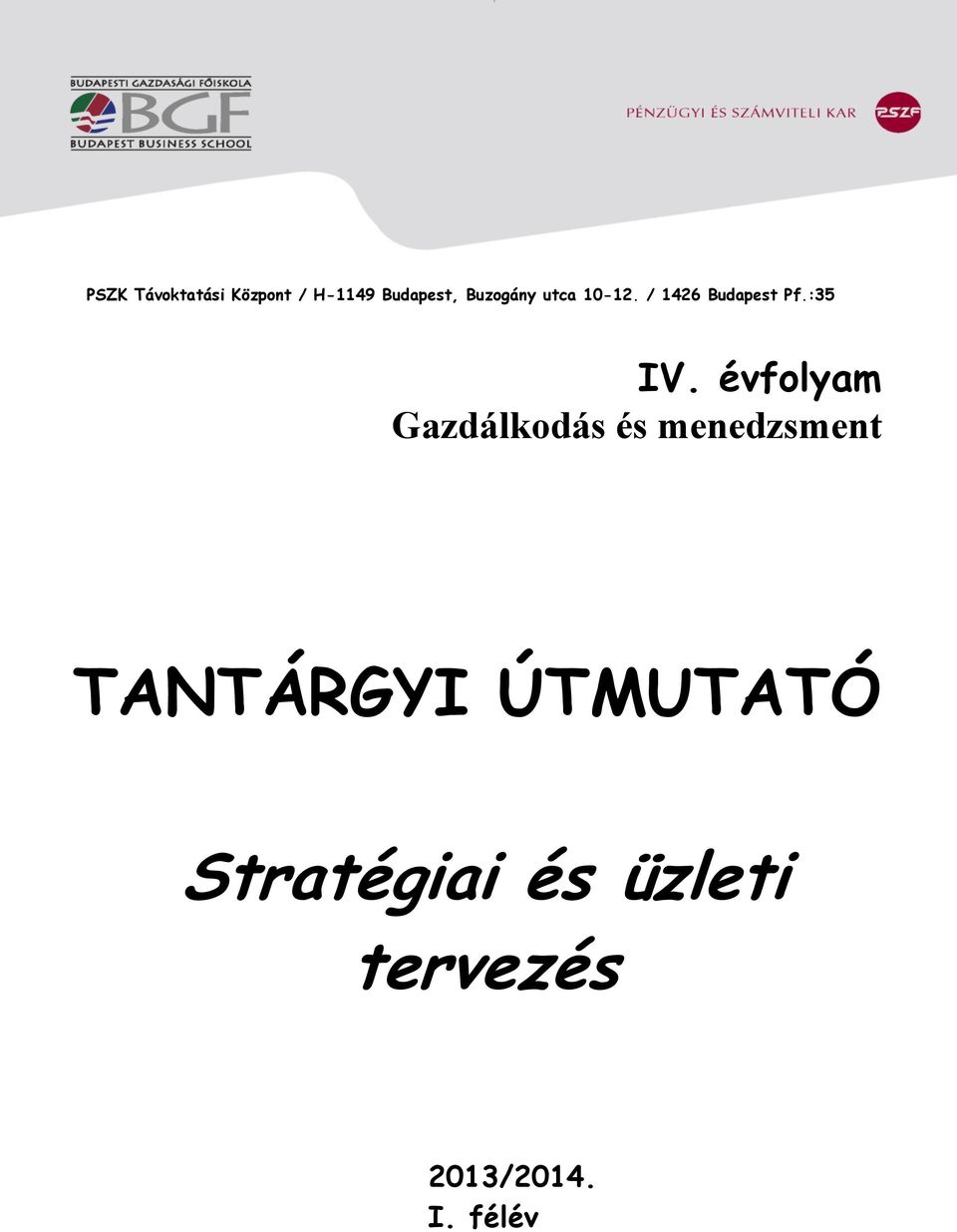 Stratégiai és üzleti tervezés - PDF Free Download