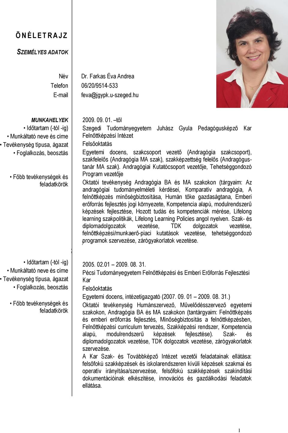 beosztás ; 00