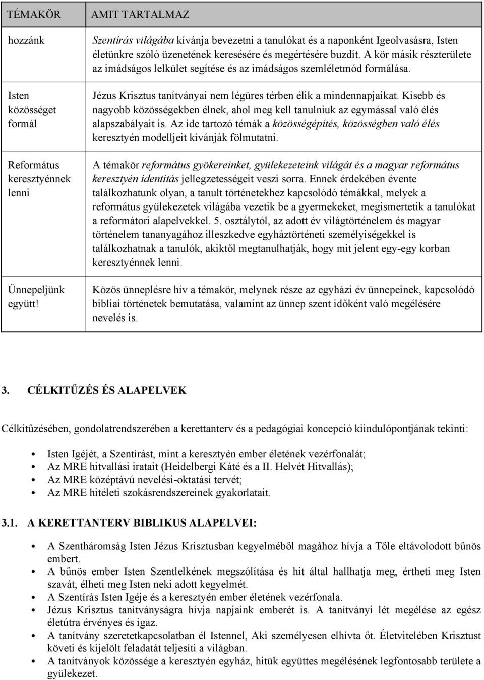 A kör másik részterülete az imádságos lelkület segítése és az imádságos szemléletmód formálása. Jézus Krisztus tanítványai nem légüres térben élik a mindennapjaikat.