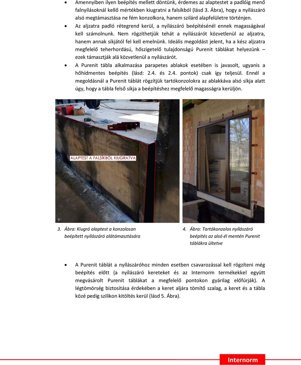 Internorm nyílászáró tervezési és beépítési segédlet. a jól működő és  problémamentes épület kialakításához - PDF Free Download