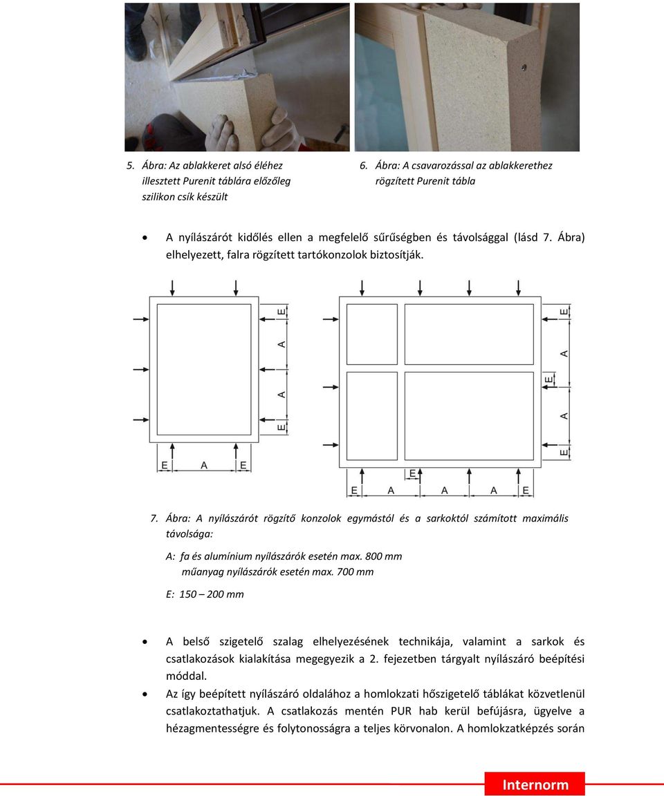 Internorm nyílászáró tervezési és beépítési segédlet. a jól működő és  problémamentes épület kialakításához - PDF Free Download