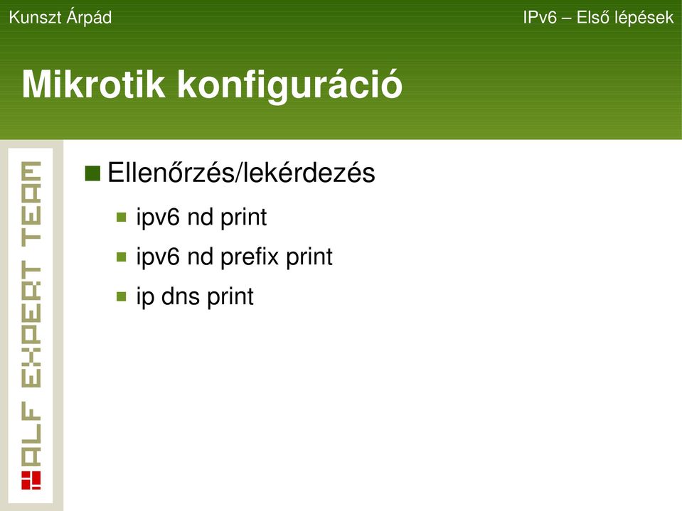 ipv6 nd print ipv6 nd