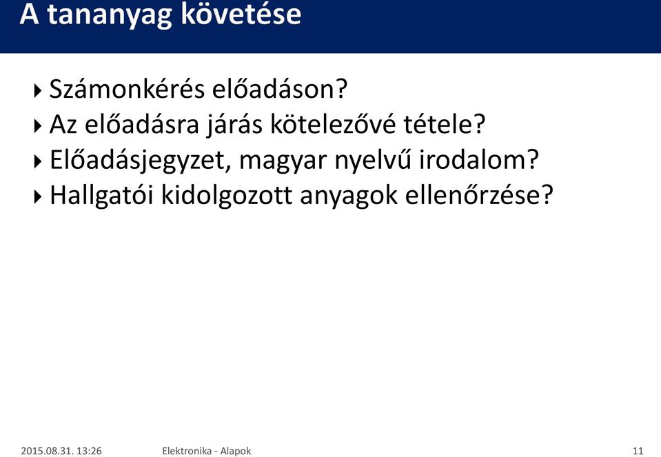 Előadásjegyzet, magyar nyelvű irodalom?