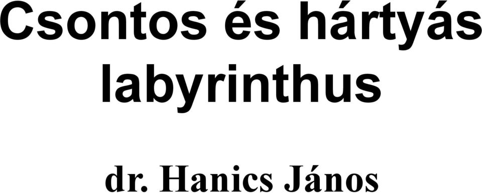 labyrinthus