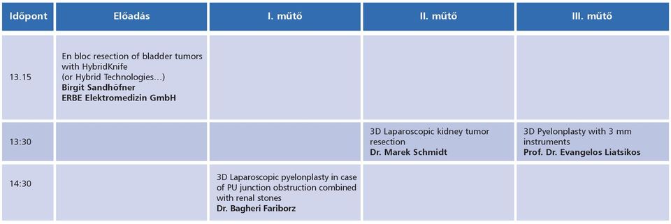 Elektromedizin GmbH 13:30 3D Laparoscopic kidney tumor resection Dr.