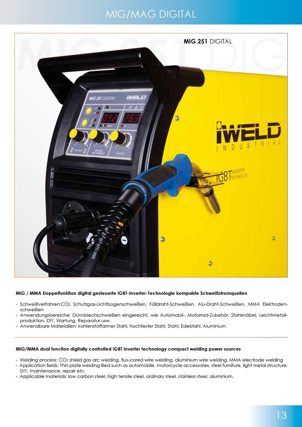 Wartung, Reparatur usw.