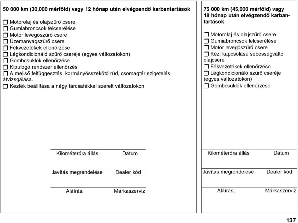 csomagtér szigetelés átvizsgálása.
