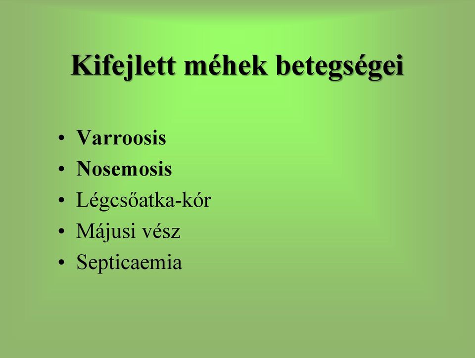 Nosemosis