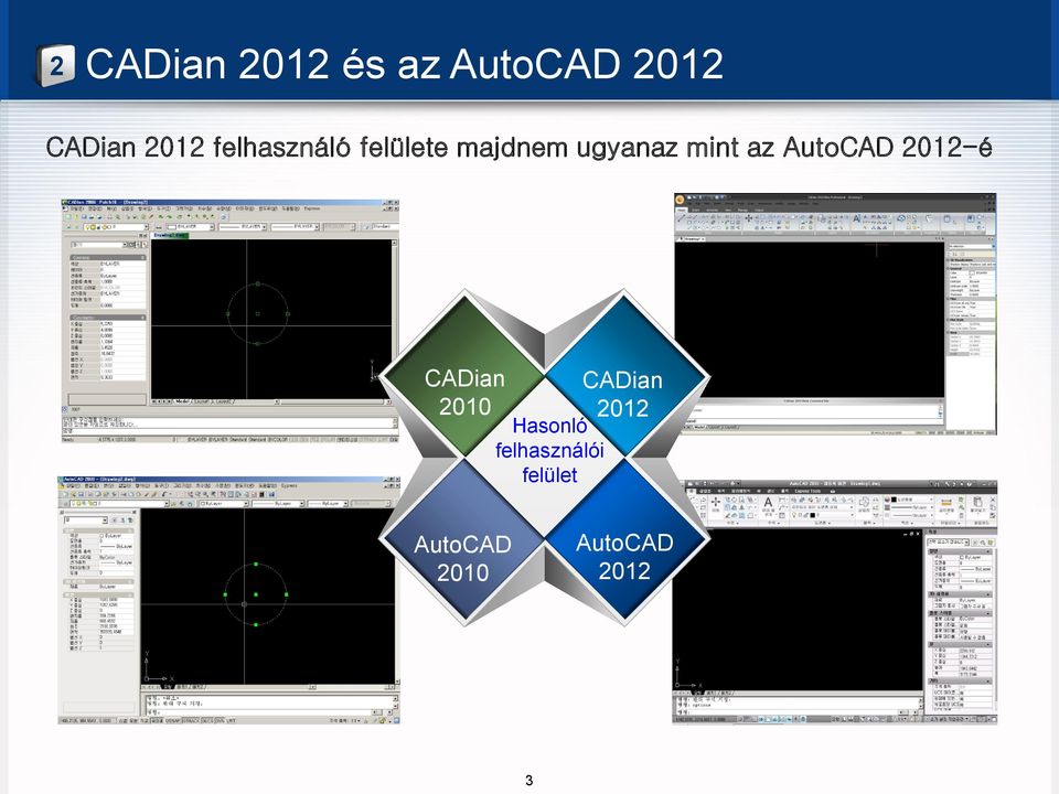 AutoCAD 2012-é CADian CADian 2010 2012 유사한