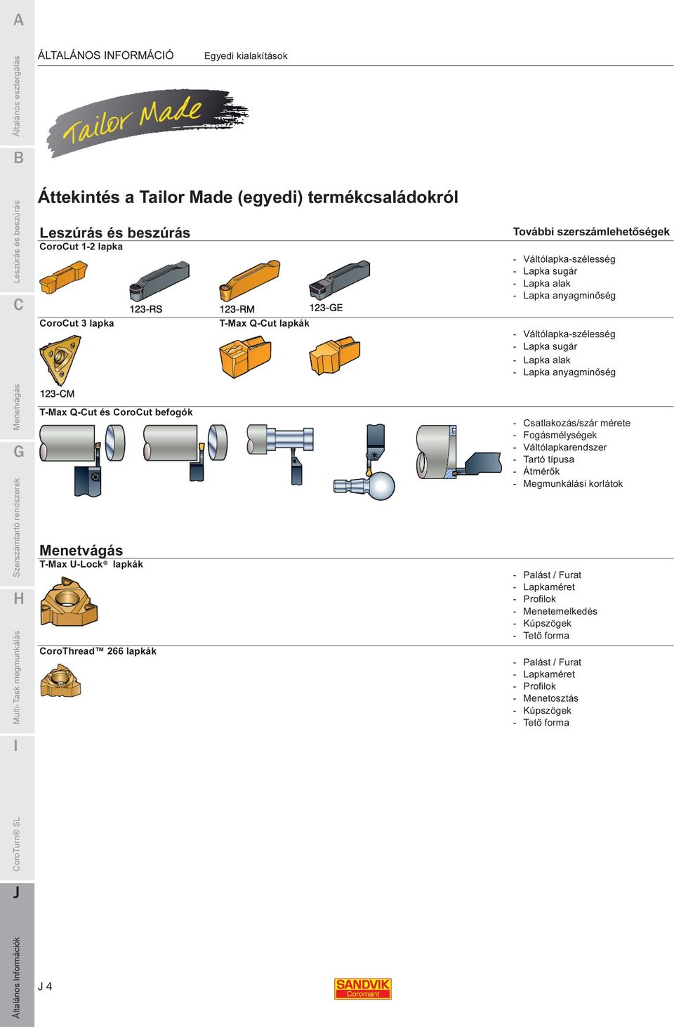 ÁLTALÁNOS INFORMÁCIÓ J 1. Átváltási táblázat. Képletek és definíciók.  Tailor Made opciók. Biztonsági információk. Anyag referencialista - PDF  Free Download