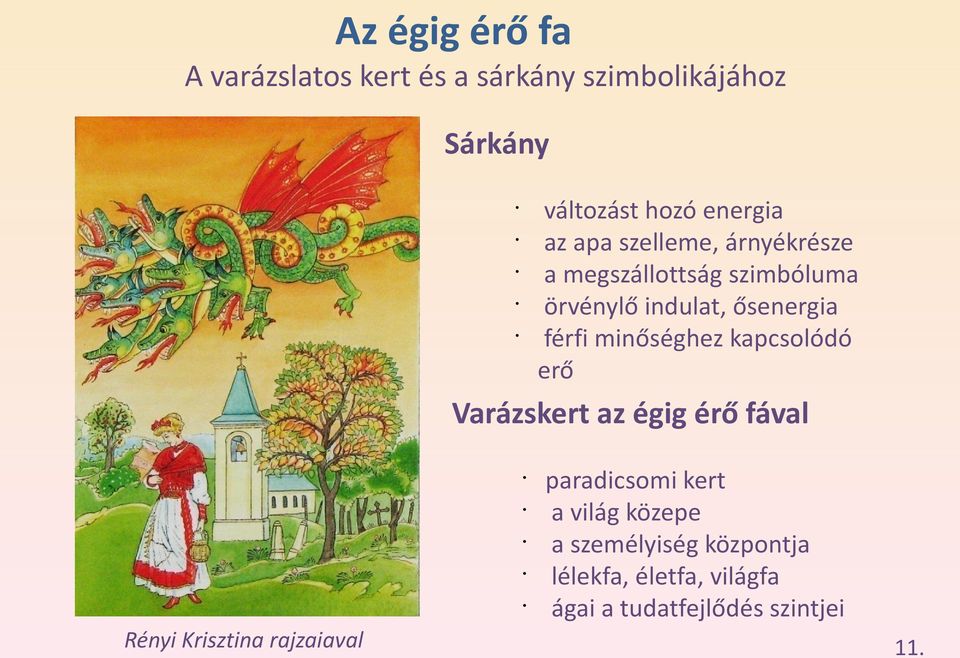 minőséghez kapcsolódó erő Varázskert az égig érő fával Rényi Krisztina rajzaiaval paradicsomi