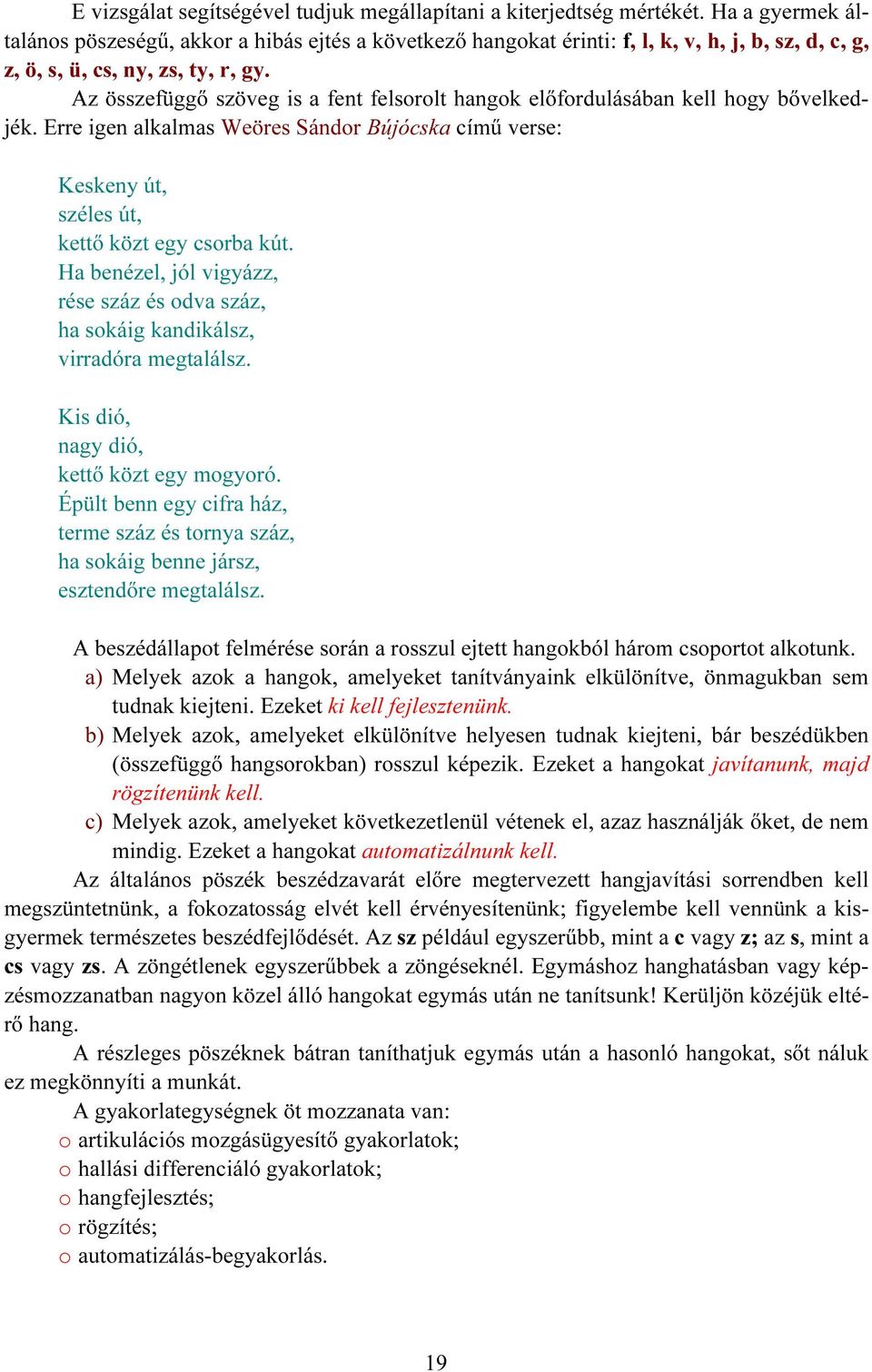 I. A BESZÉDTECHNIKA 1. A BESZÉD MECHANIZMUSA - PDF Ingyenes letöltés