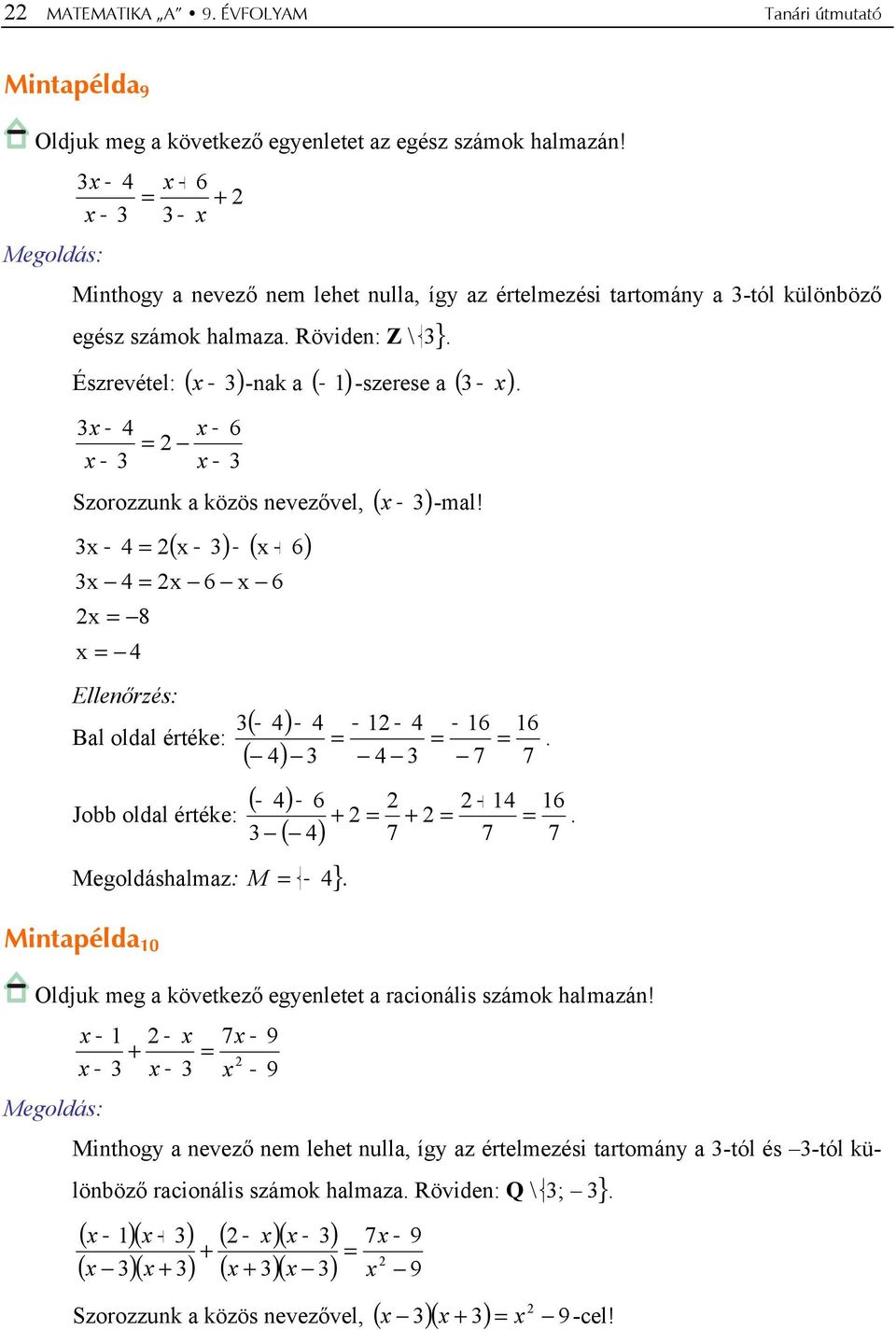 I. Egyszerű egyenletek - PDF Ingyenes letöltés