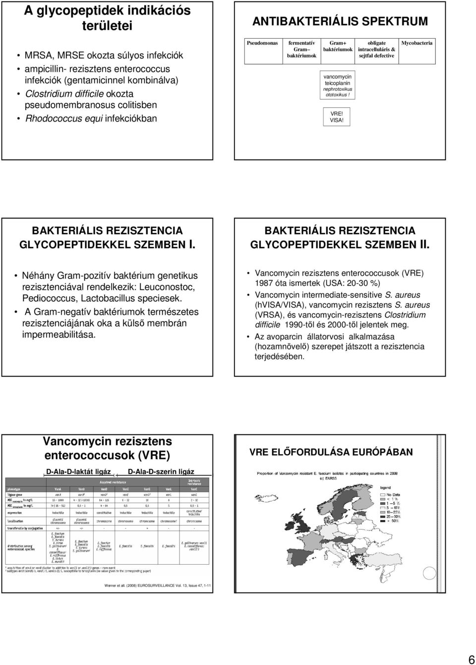 obligate intracelluláris & sejtfal defective BAKTERIÁLIS REZISZTENCIA GLYCOPEPTIDEKKEL SZEMBEN I. BAKTERIÁLIS REZISZTENCIA GLYCOPEPTIDEKKEL SZEMBEN II.