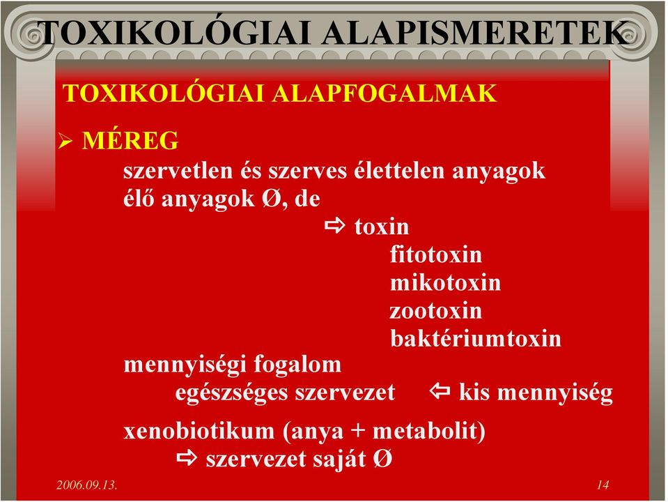 baktériumtoxin mennyiségi fogalom egészséges szervezet kis