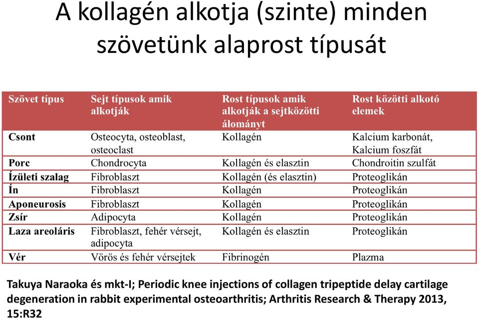 collagen tripeptide delay cartilage degeneration in rabbit