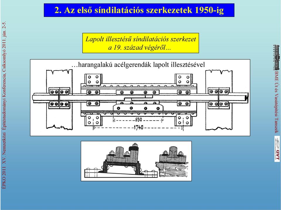 síndilatációs szerkezet a 19.