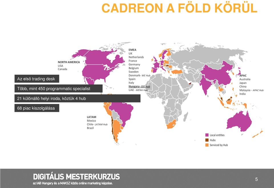 Netherlands France Germany Belgium Sweden Denmark- WE Hub Spain Italy Hungary- CEE Hub UAE