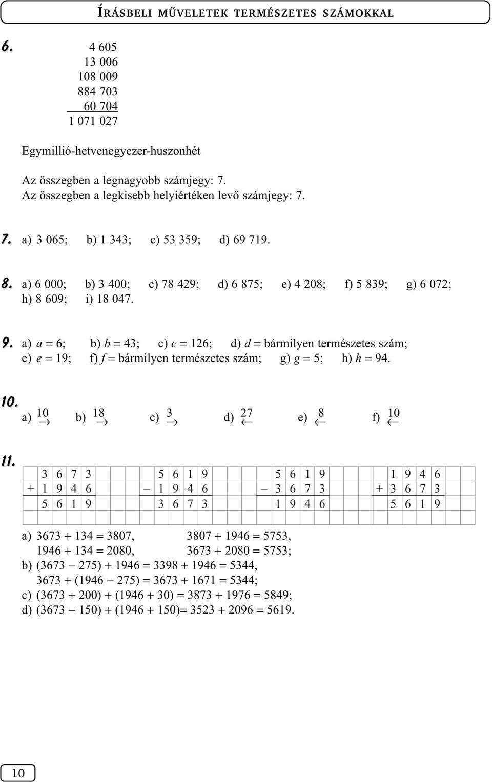 KOMPETENCIA ALAPÚ FELADATGYÛJTEMÉNY MATEMATIKÁBÓL 5. ÉVFOLYAM MEGOLDÁSOK -  PDF Ingyenes letöltés