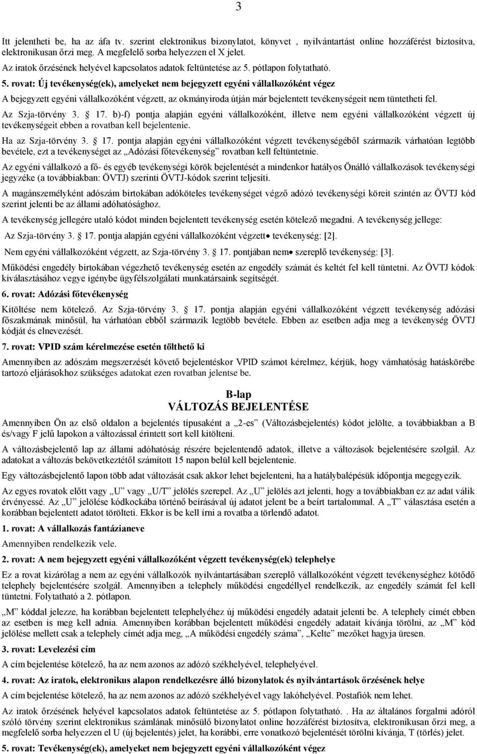 pótlapon folytatható. 5.