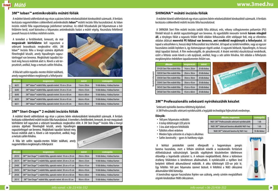Az ebből felszabaduló jód folyamatosan a bőr felületére kerül, ezzel biztosítva a folyamatos antimikrobiális hatást a műtét végéig. Használata feltétlenül javasolt hosszú és kritikus műtétek esetén.