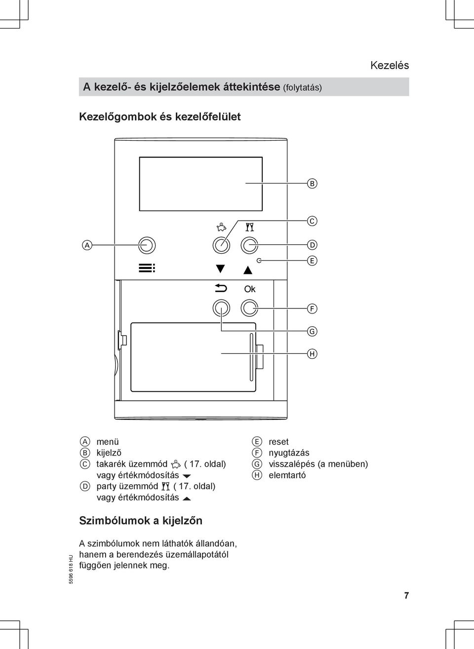 oldal) vagy értékmódosítás v D party üzemmód g ( 17.